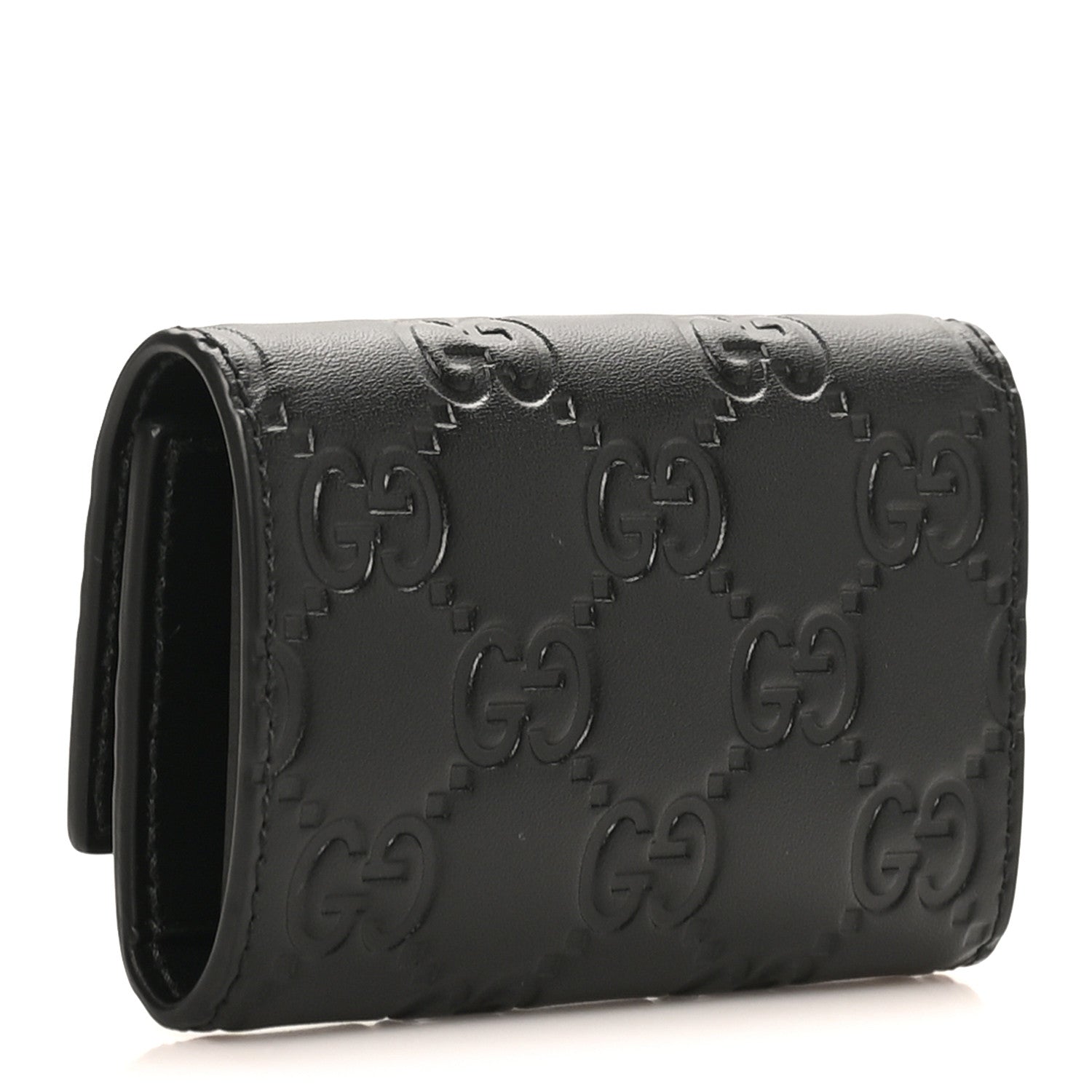 Gucci Guccissima 6 Key Holder Case Black 3 of 7