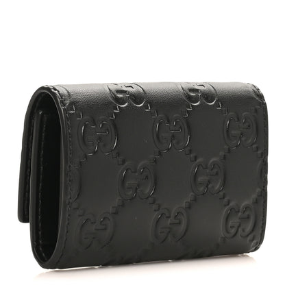 Gucci Guccissima 6 Key Holder Case Black 3 of 7