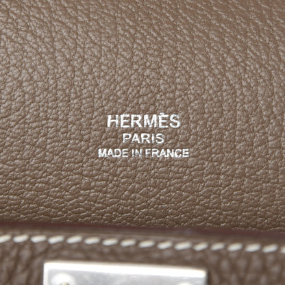Hermes Taurillon Clemence Jypsiere 28 Etoupe 6 of 7