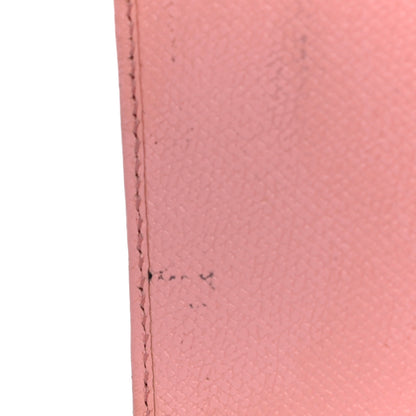 Chanel Grained Calfskin CC Button Pocket Agenda Cover Pink 22 of 28