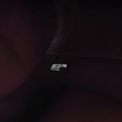 Chanel Aged Calfskin Quilted Reissue 2.55 Tote Bordeaux 7 of 8