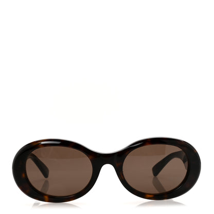 Gucci Acetate Oval Frame GG1587S Sunglasses Havana 4 of 16