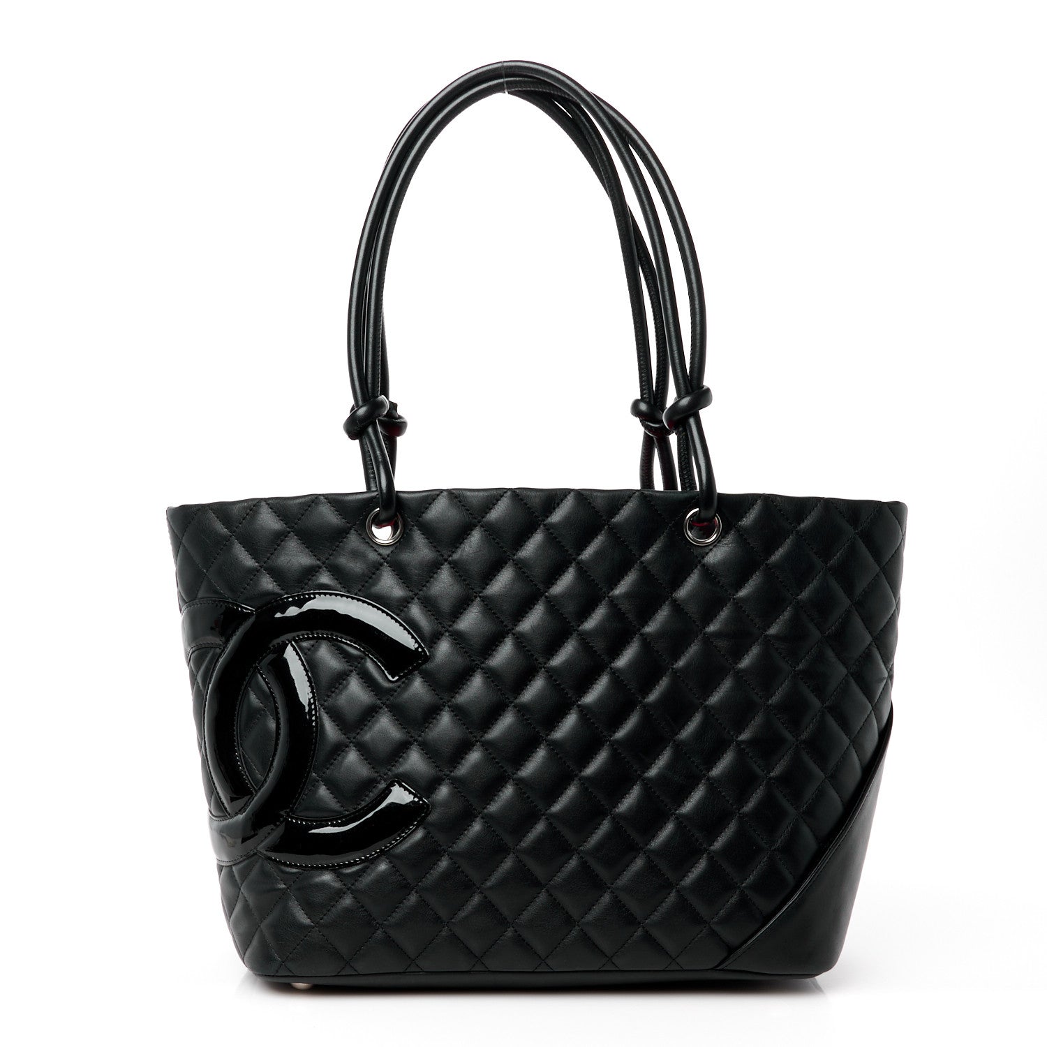Chanel Calfskin Quilted Large Cambon Tote Black 1 of 11