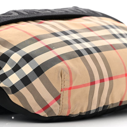 Burberry Nylon Vintage Check Sonny Bum Bag Archive Beige Black 7 of 10