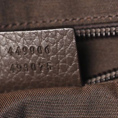 Gucci Monogram Travel Backpack Dark Brown 7 of 11