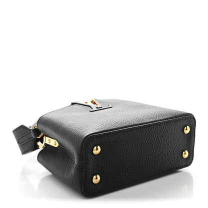 Louis Vuitton Taurillon Mini Capucines Black 7 of 19