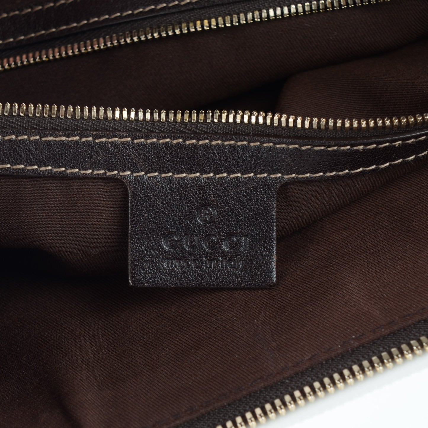 Monogram Pelham Studded Shoulder Bag Brown