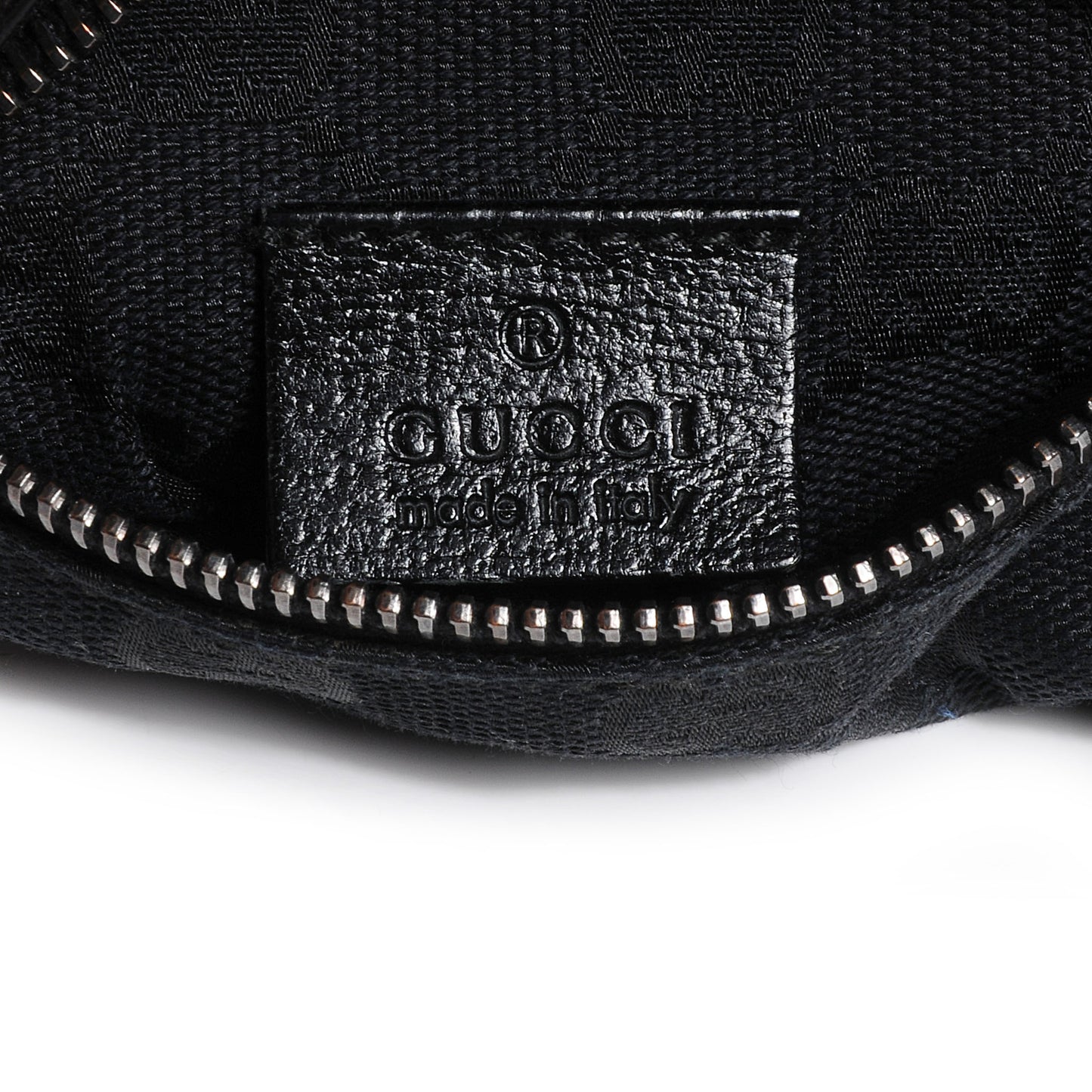 Monogram Belt Bag Black