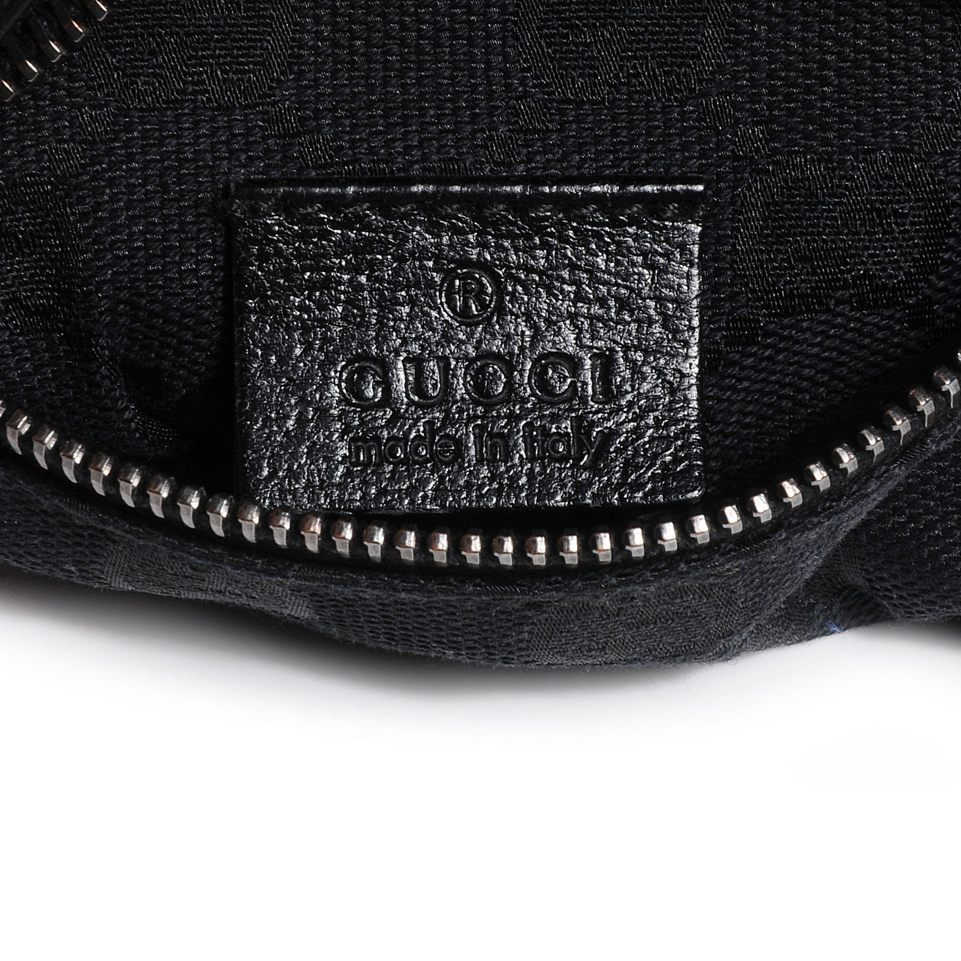 Gucci Monogram Belt Bag Black 6 of 7