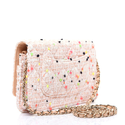 Chanel Candy Cotton Tweed & Beach Ball Wallet On Chain WOC Multicolor 3 of 14