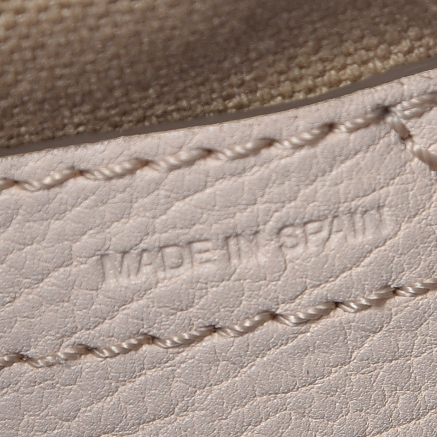 Calfskin Mini Marcie Nude Crossbody Bag Abstract White