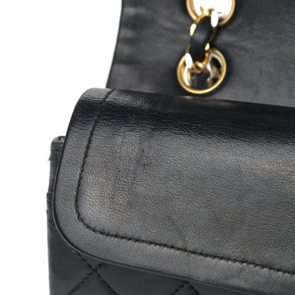 Chanel Lambskin Quilted Small Double Flap Black 12 of 19
