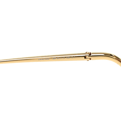 Loewe Metal Hillock Aviator Oversized Sunglasses LW40180U Gold 6 of 7