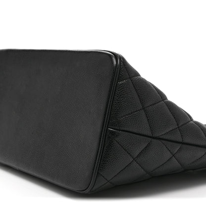Chanel Caviar Quilted Medallion Tote Black 10 of 10