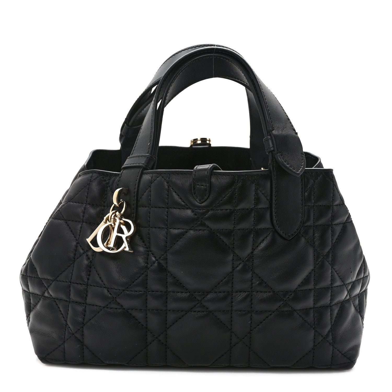Christian Dior Calfskin Macrocannage Small Toujours Black 1 of 11