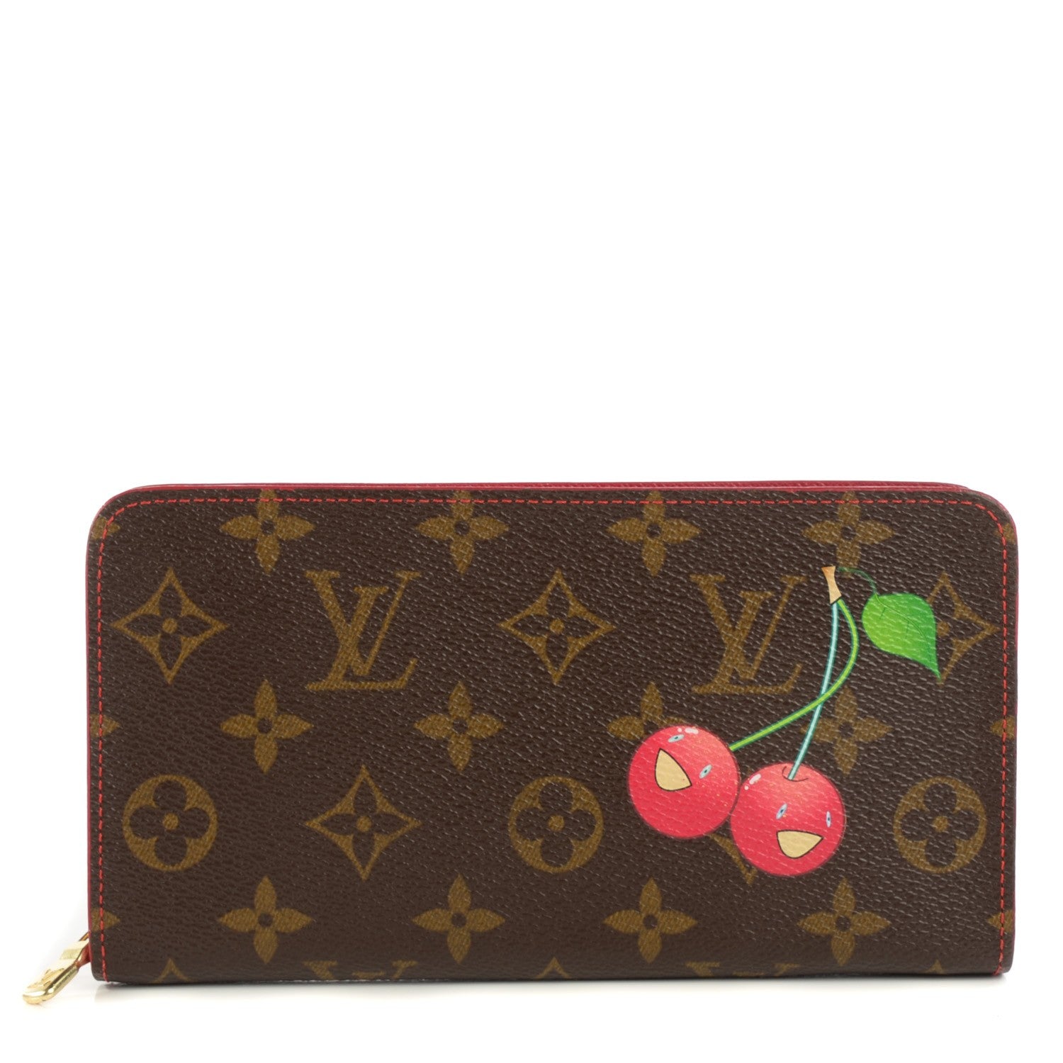 Louis Vuitton Monogram Cerises Zippy Wallet 1 of 7