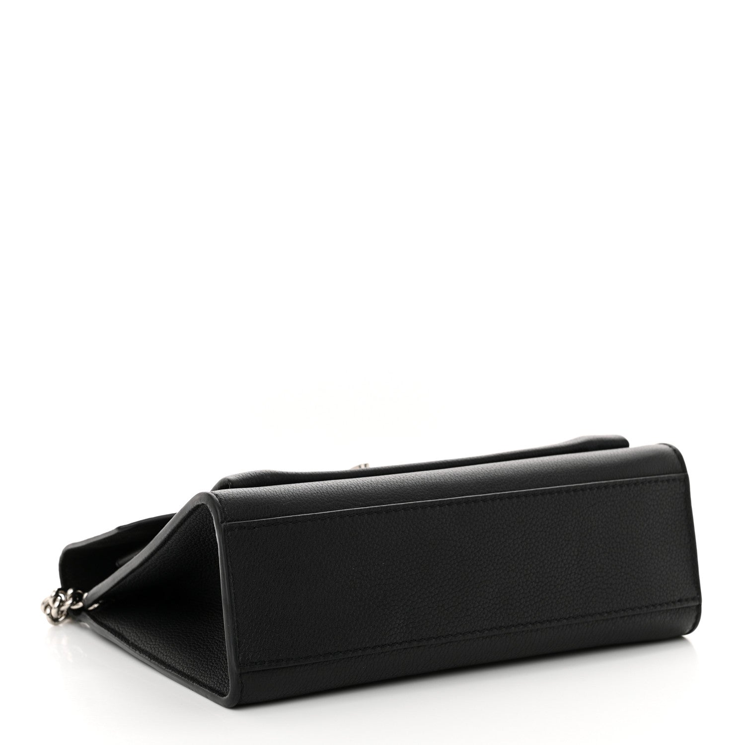 Louis Vuitton Soft Calfskin My Lockme Chain Bag BB Black 4 of 12