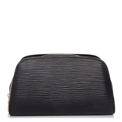 Louis Vuitton Epi Dauphine 17 Cosmetic Pouch Black 1 of 6