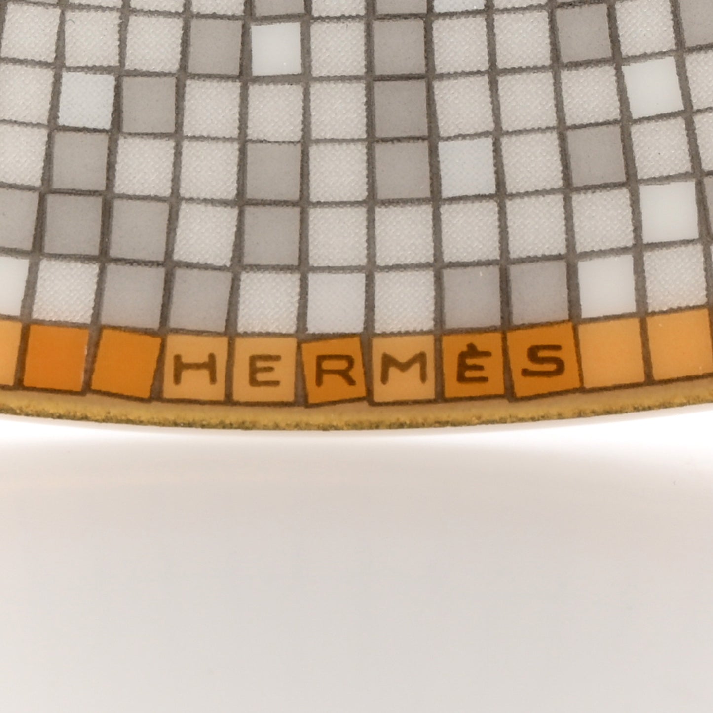 Porcelain Mosaique Au 24 Platine Soup Plate Set of 2