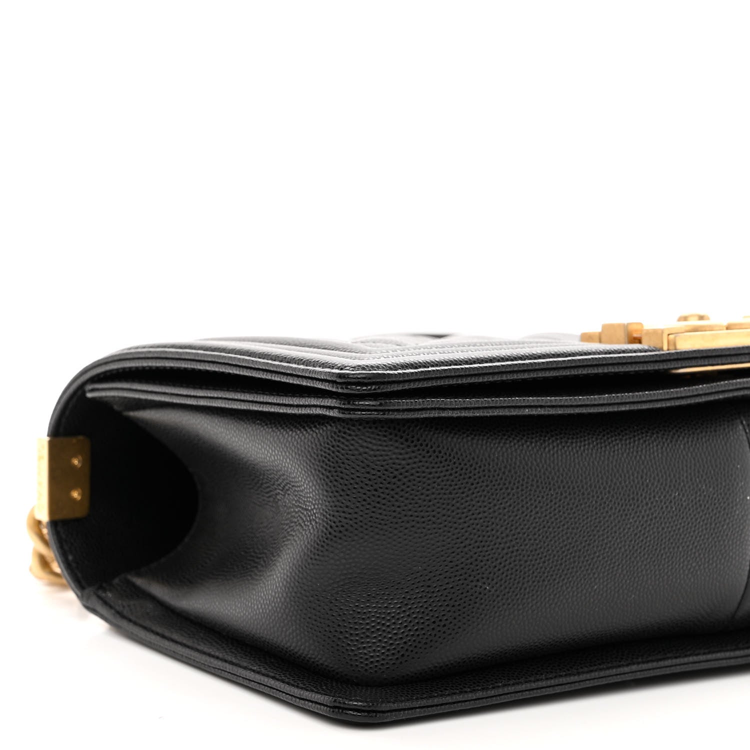Chanel Caviar Quilted Medium Boy Flap Black 7 of 8