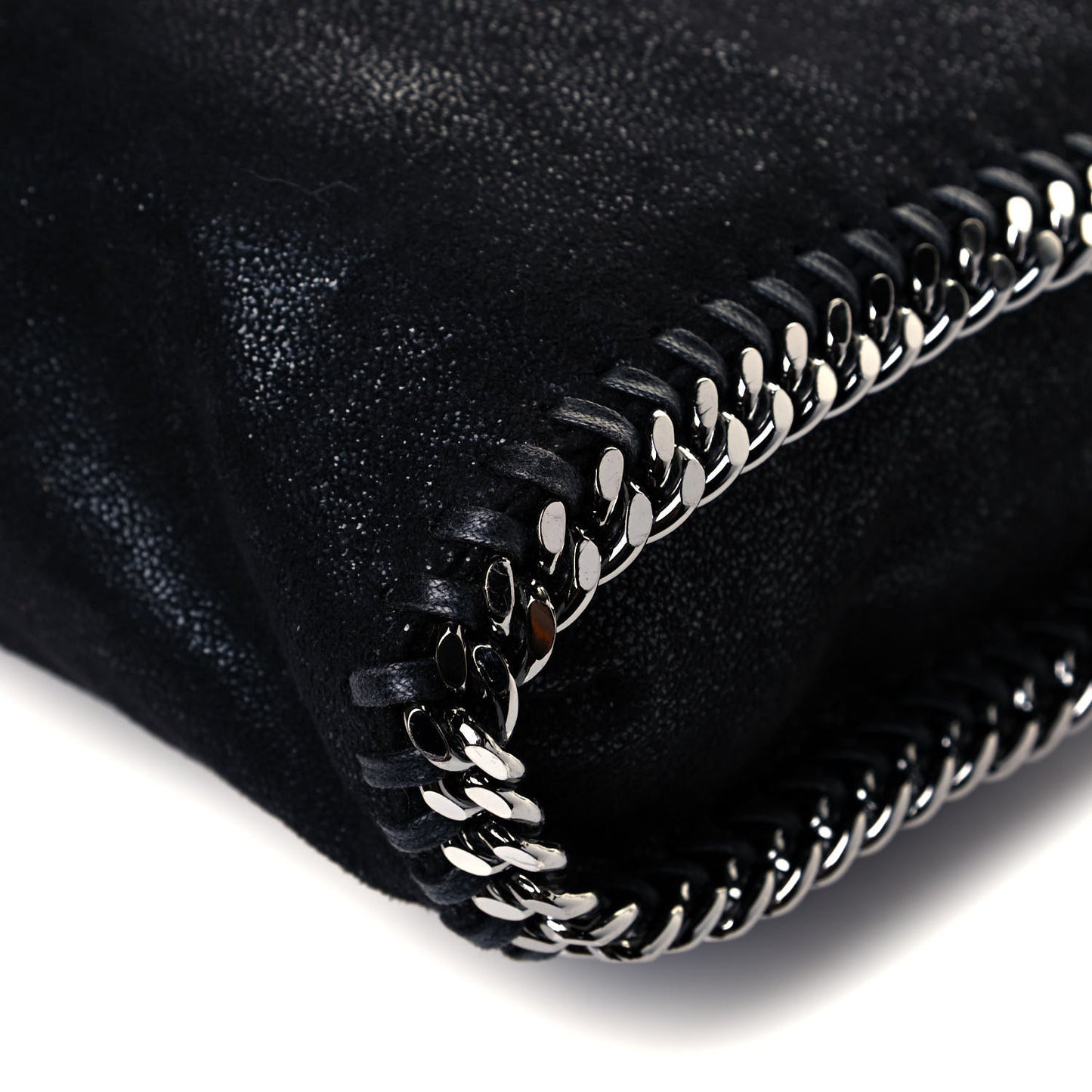 Shaggy Deer Small Falabella Tote Black