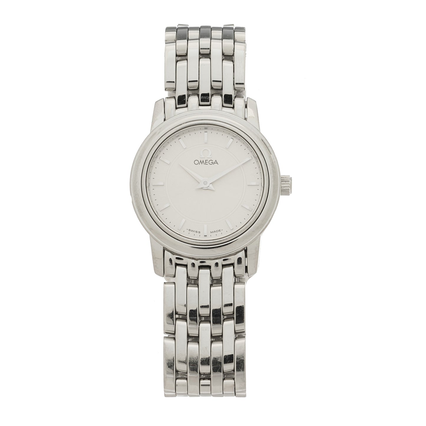 Stainless Steel 22mm De Ville Quartz Watch Silver 4570.31