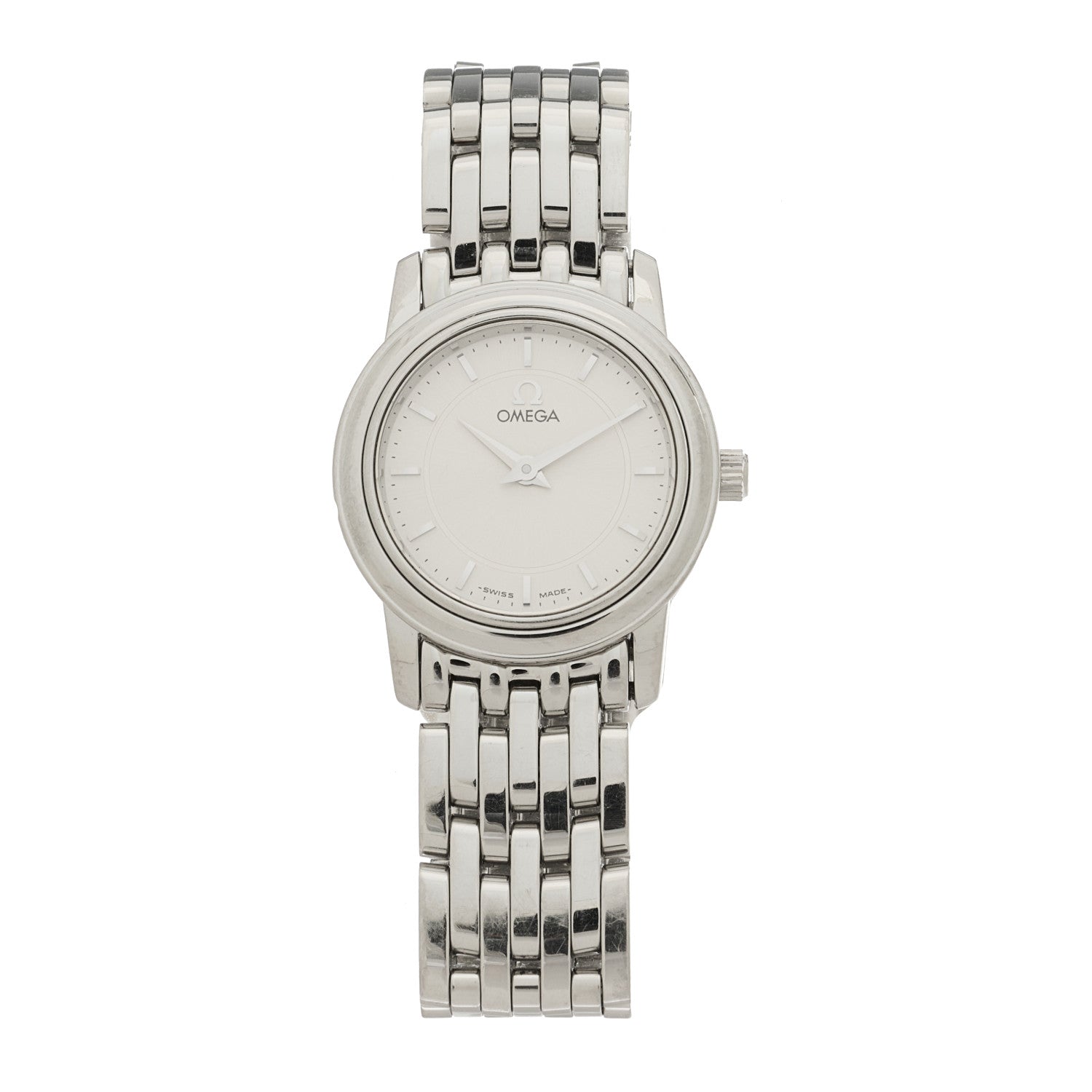 Omega Stainless Steel 22mm De Ville Quartz Watch Silver 4570.31 1 of 4