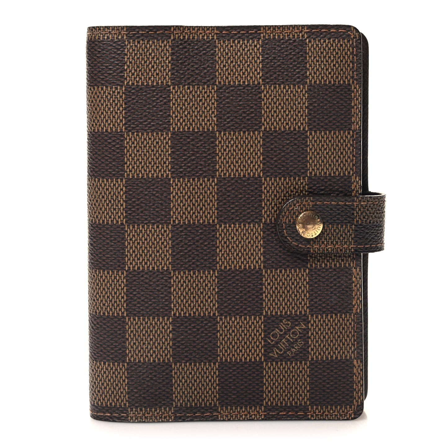 Damier Ebene Small Ring Agenda Cover