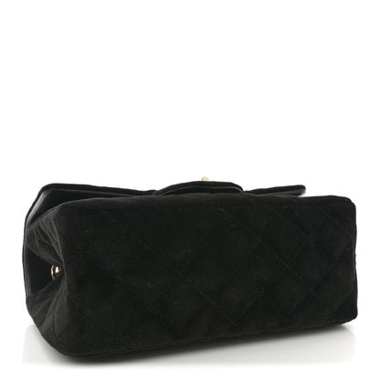 Chanel Velvet Quilted Crystal Mini 2.55 Reissue Flap Black 4 of 10
