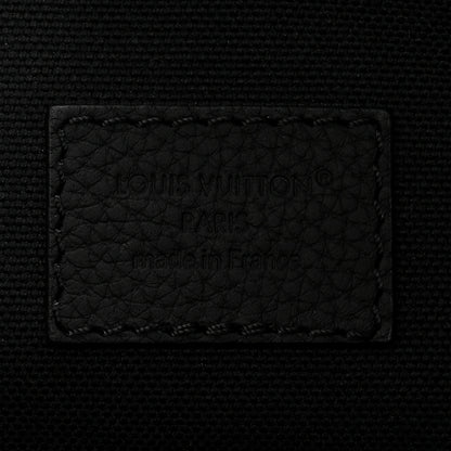Louis Vuitton LV Blason Denim Calfskin Speedy Bandouliere 40 Black Gradient Orange 5 of 8