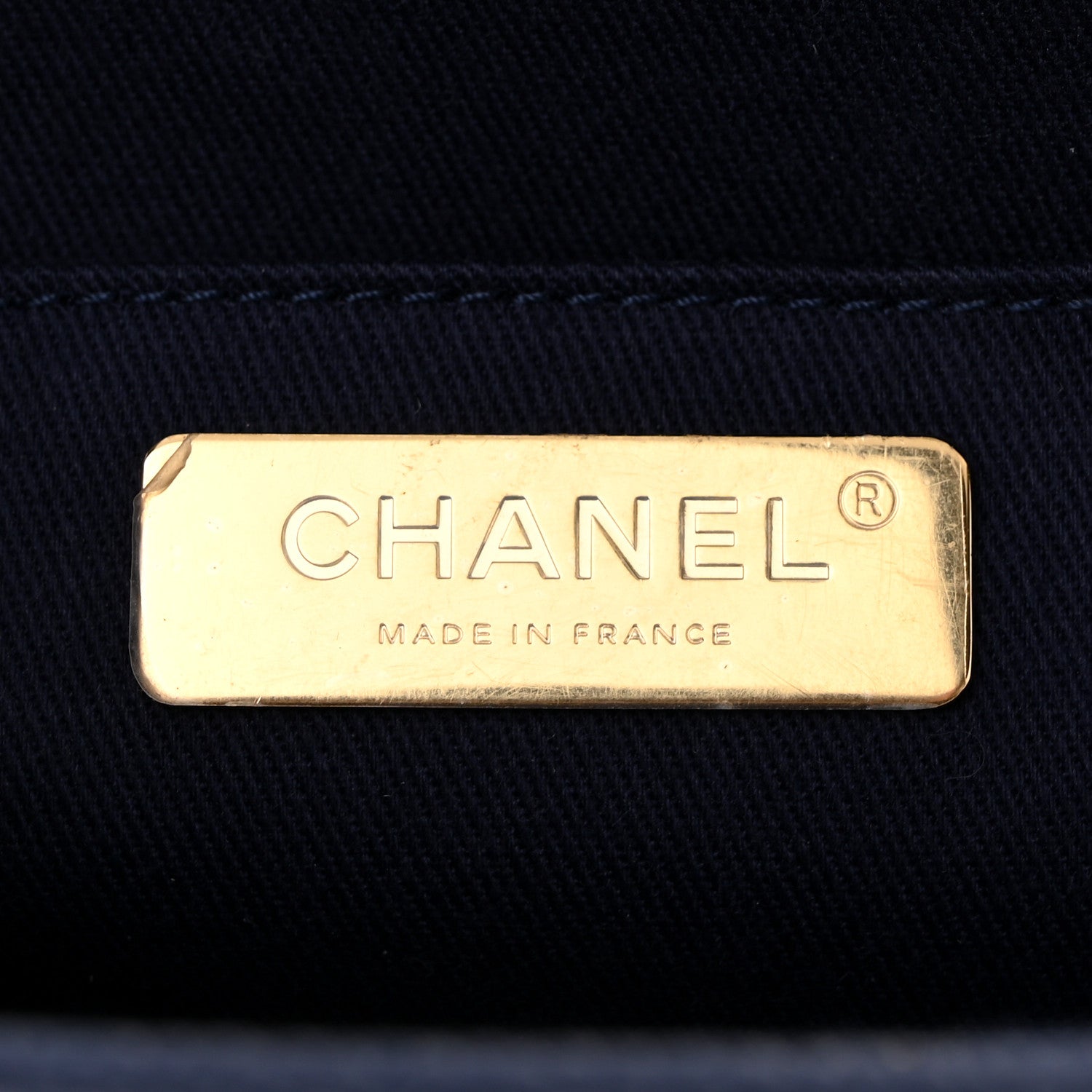 Chanel Caviar Stitched Waist Bag Blue 6 of 10