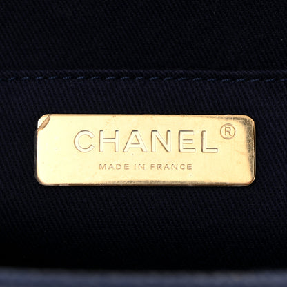 Chanel Caviar Stitched Waist Bag Blue 6 of 10