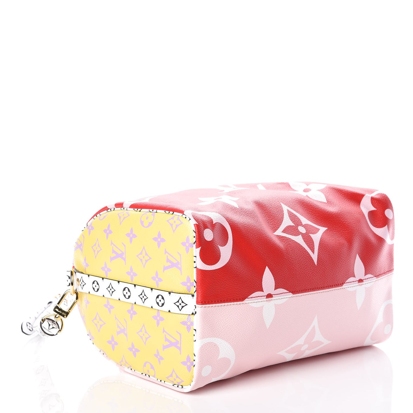 Monogram Giant Speedy Bandouliere 30 Rouge