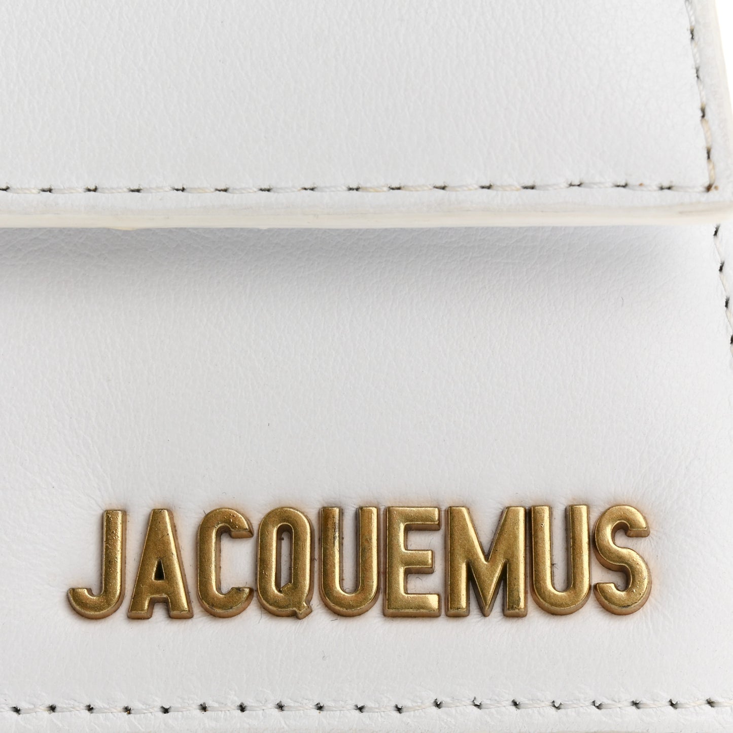 Smooth Calfskin Le Piccolo White