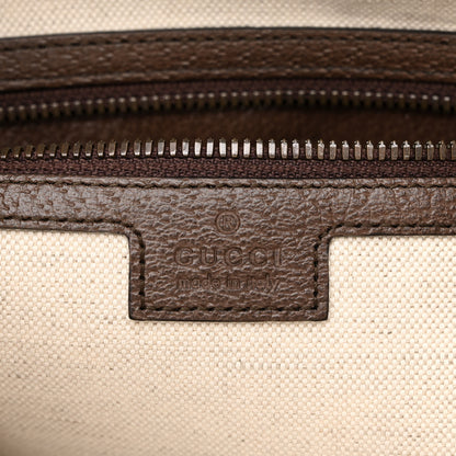Gucci GG Supreme Monogram Web Small Ophidia Half Moon Hobo Brown 6 of 10