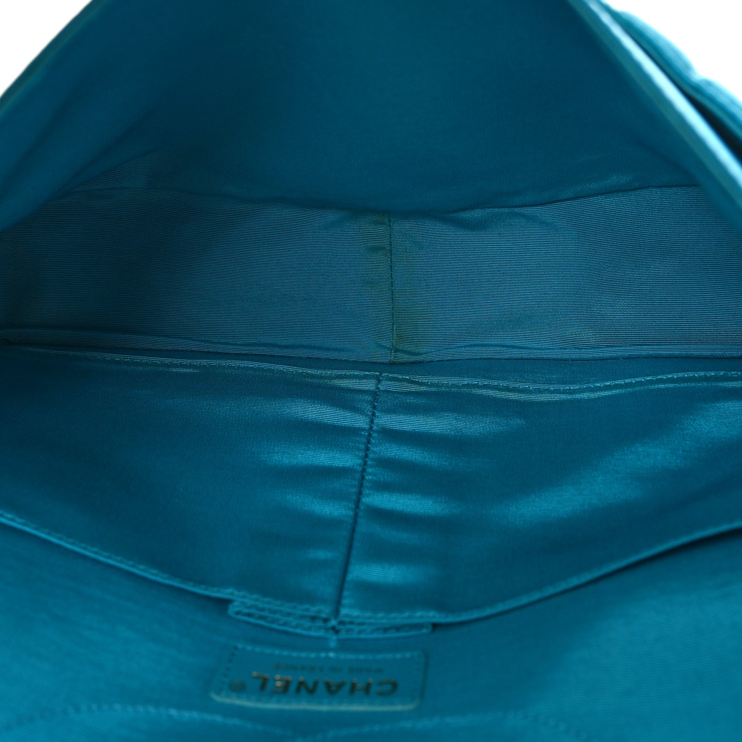 Satin Coco's Croc 2.55 Reissue 227 Flap Turquoise