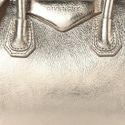 Givenchy Laminated Lambskin Mini Antigona Gold 7 of 9