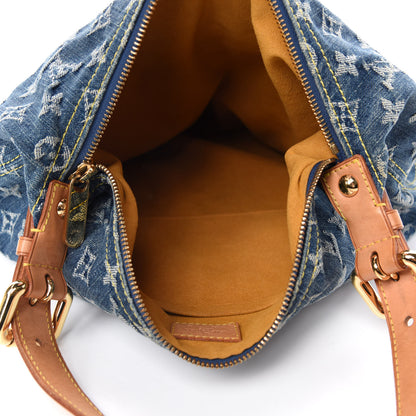 Louis Vuitton Denim Baggy GM Blue 5 of 9