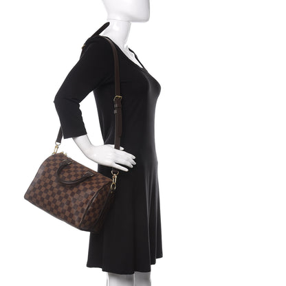 Louis Vuitton Damier Ebene Speedy Bandouliere 25 2 of 10