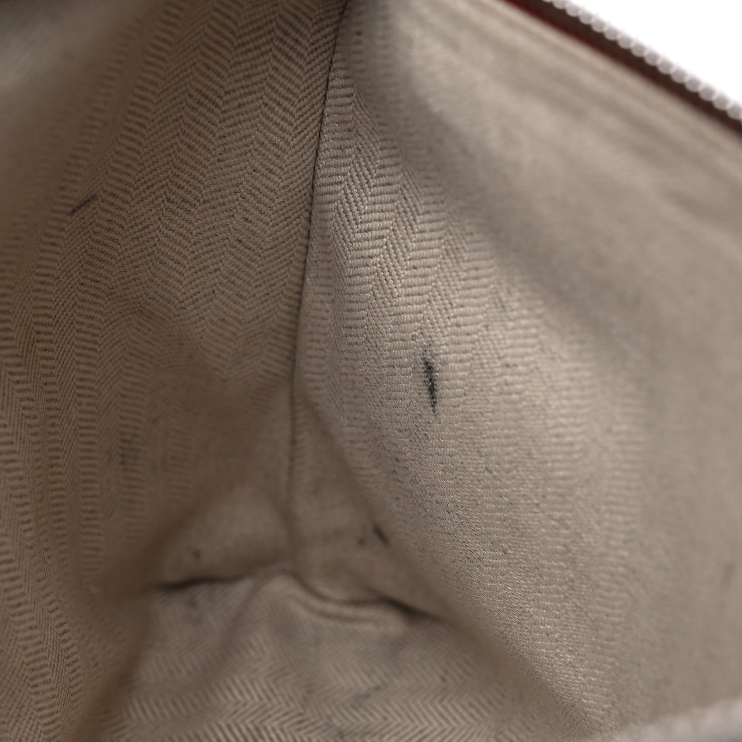 Calfskin T Pouch Red