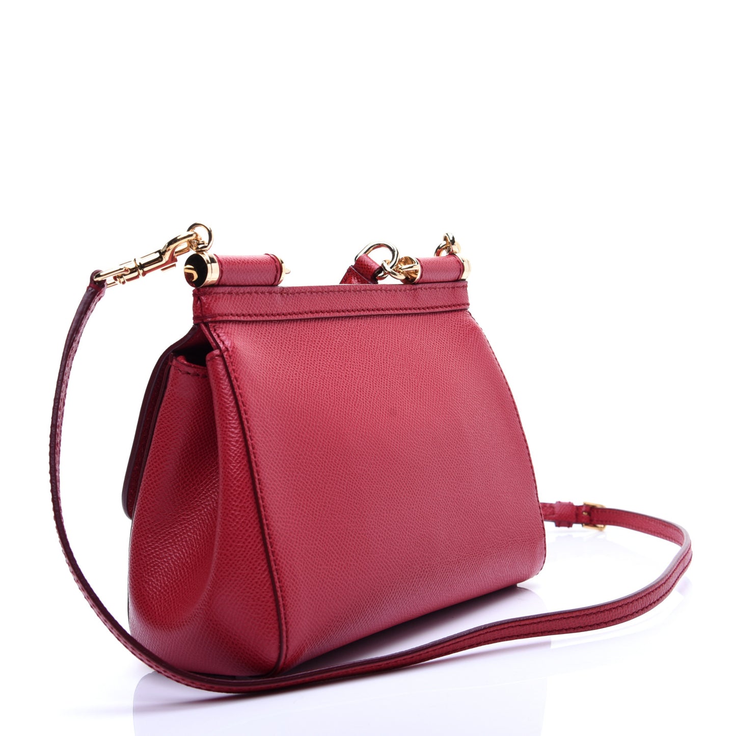 Dauphine Small Miss Sicily Satchel Rosso