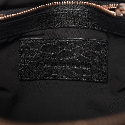 Alexander Wang Pebbled Lambskin Rockie Black Rose Gold Hardware 6 of 9