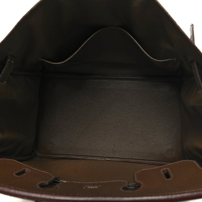 Hermes Chevre de Coromandel Birkin 35 Vert Bronze 5 of 17