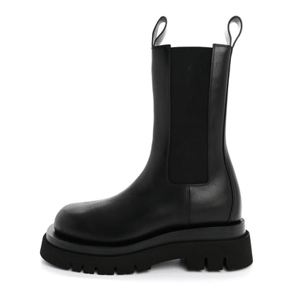 Bottega Veneta Calfskin The Lug Chelsea 55mm Boots 37 Black 1 of 11