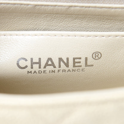 Chanel Caviar Quilted Mini Square Flap Light Beige 8 of 12