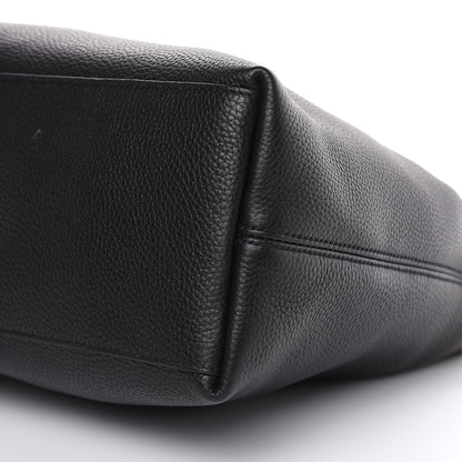 Gucci Pebbled Calfskin Medium Soho Chain Shoulder Bag Black 9 of 9