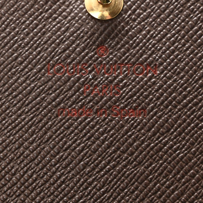 Louis Vuitton Damier Ebene Porte-Monnaie Billets Tresor Wallet 6 of 8