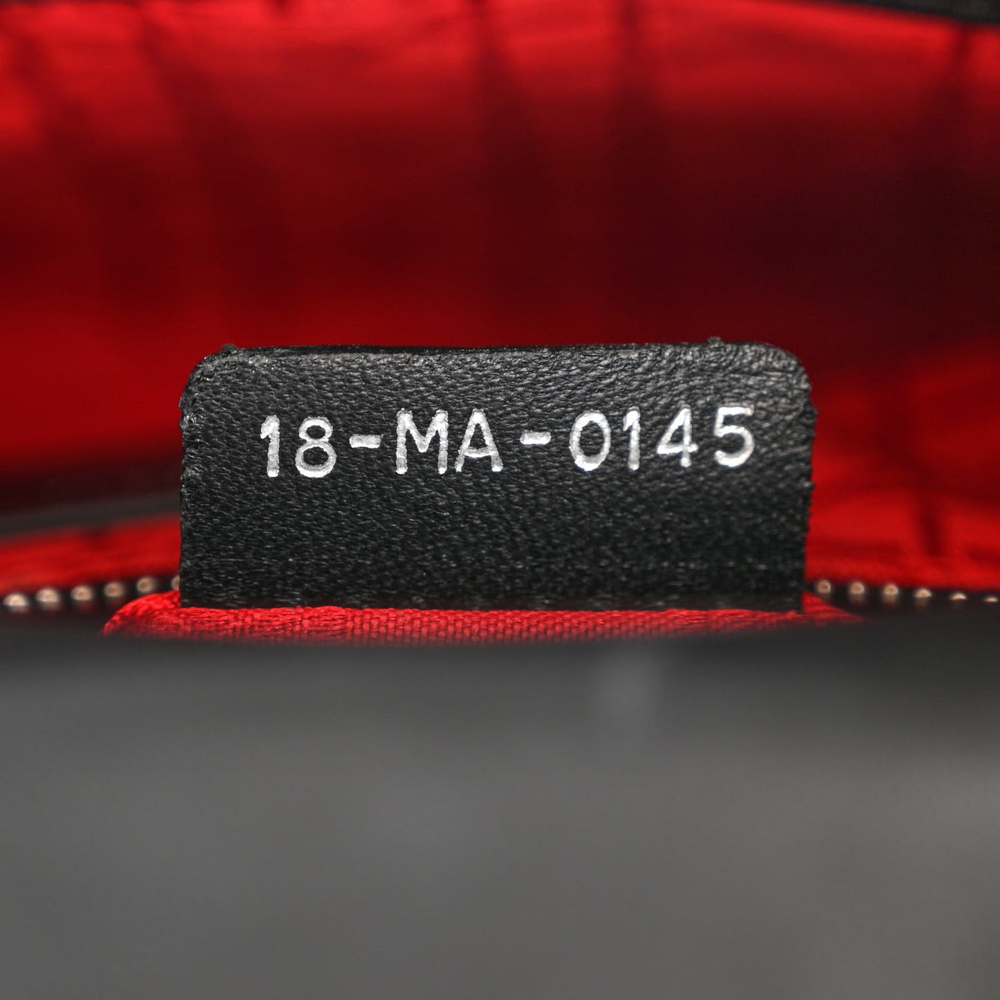 Lambskin Cannage Mini Lady Dior Black