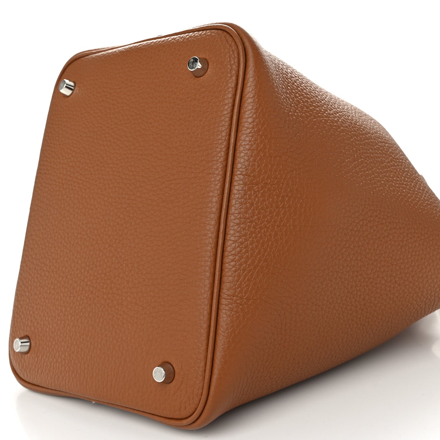 Hermes Taurillon Clemence Picotin Lock 22 MM Gold 10 of 11