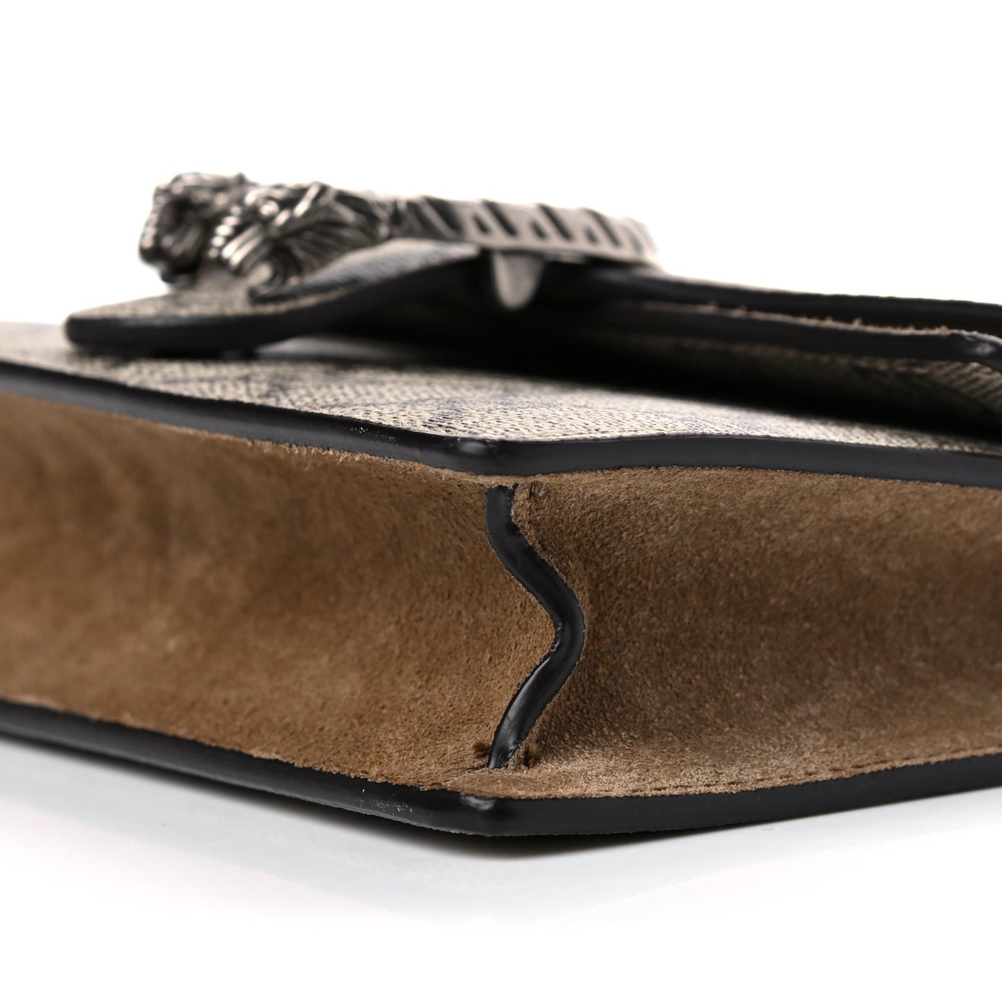 GG Supreme Monogram Super Mini Dionysus Shoulder Bag Taupe